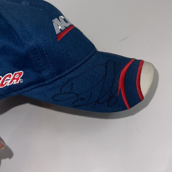Ron Hornaday signed AC Delco #2 Chase Authentics vintage RCR racing hat - Picture 5 of 9